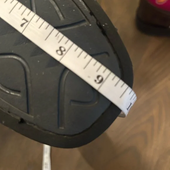 Old West Girls Leather Cowgirl Western Boots ~Size 3 (see measurements) - Picture 7 of 7